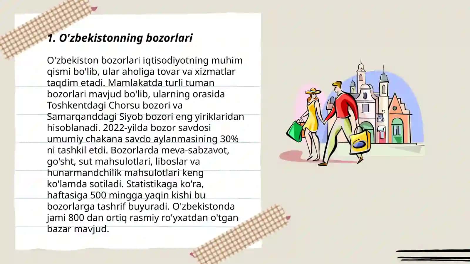 O'zbekistonning Bozorlari 3
