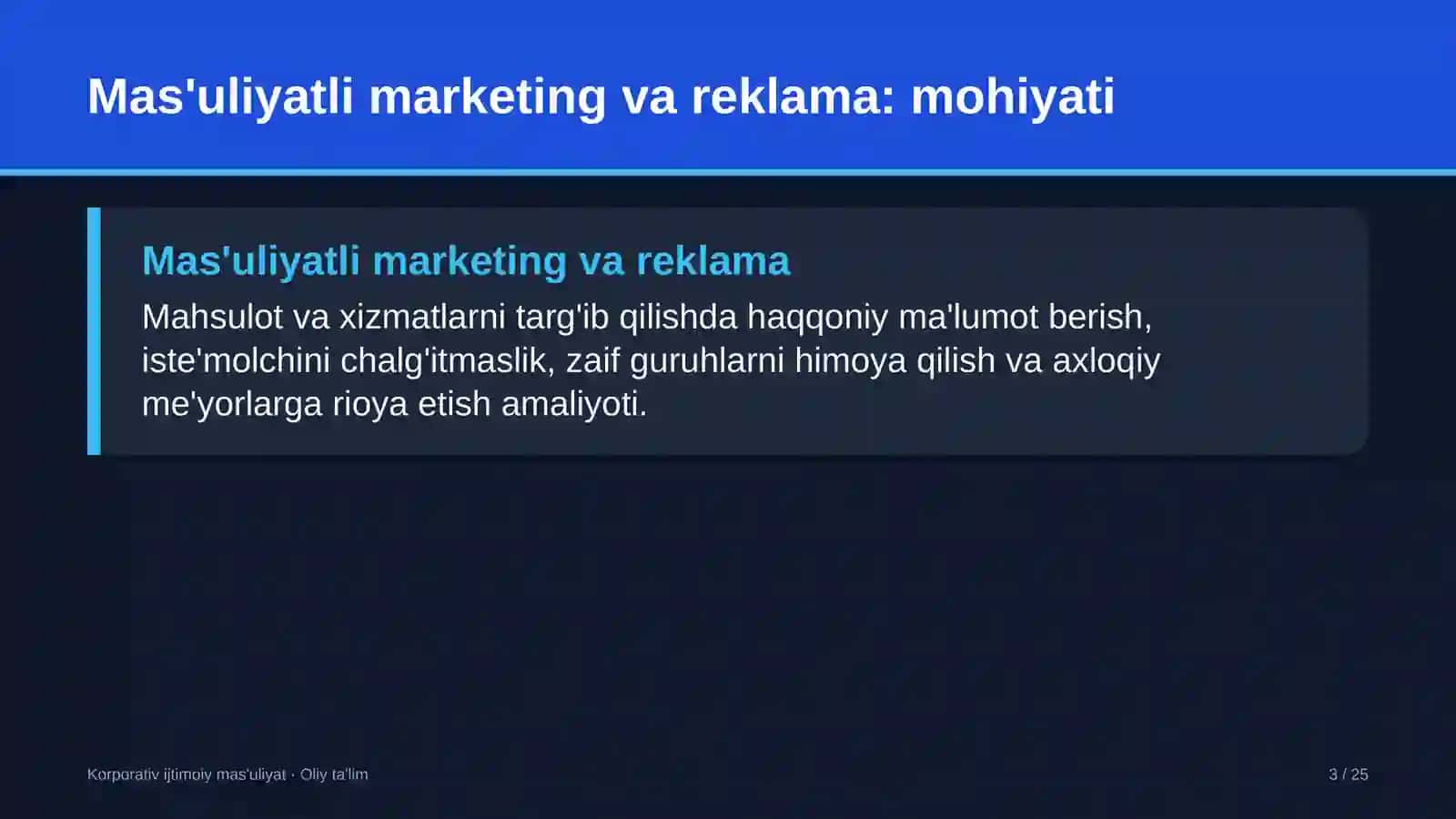 davlat qo'riqxonalarida mas'uliyatli marketing va reklama amaliyoti 4736 3