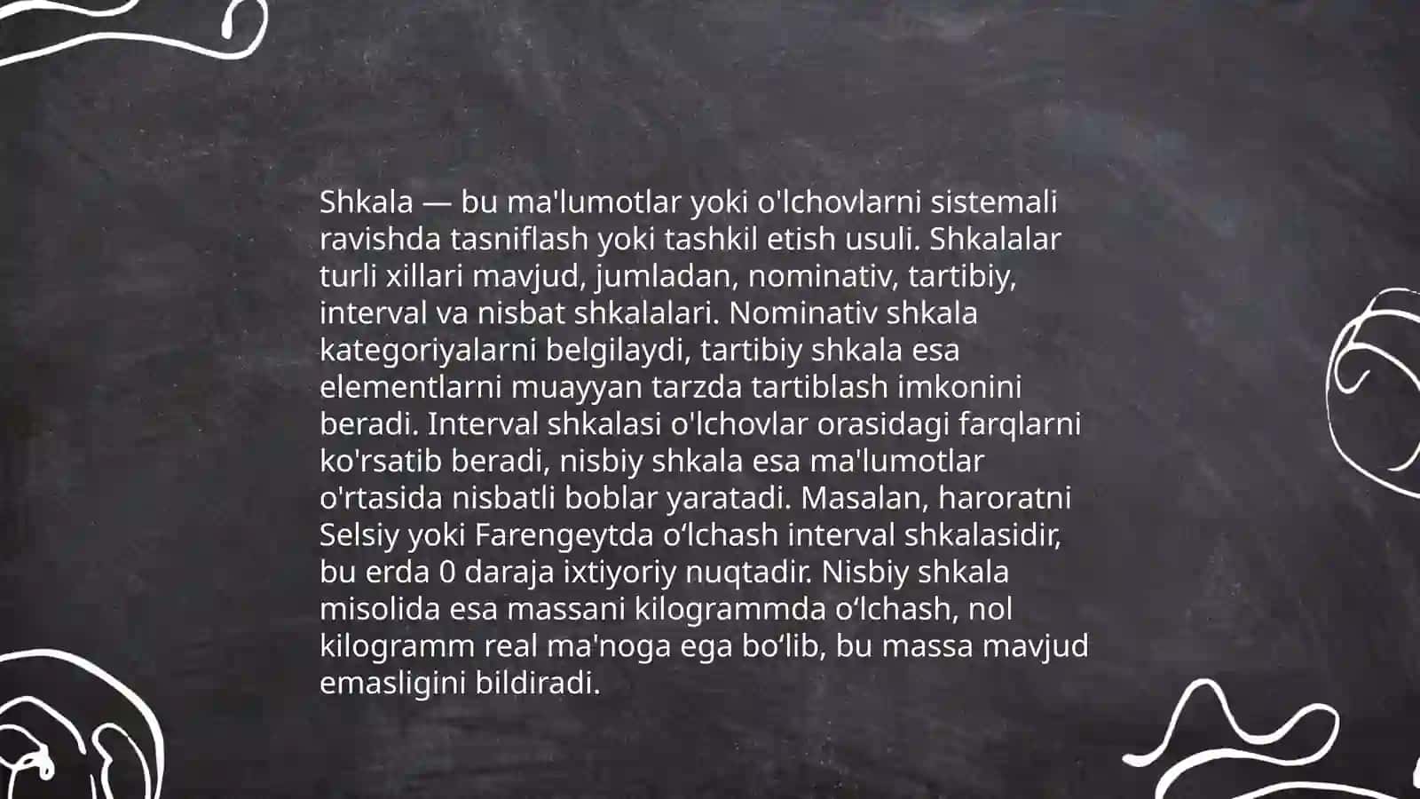 Sensor shkalalar 3