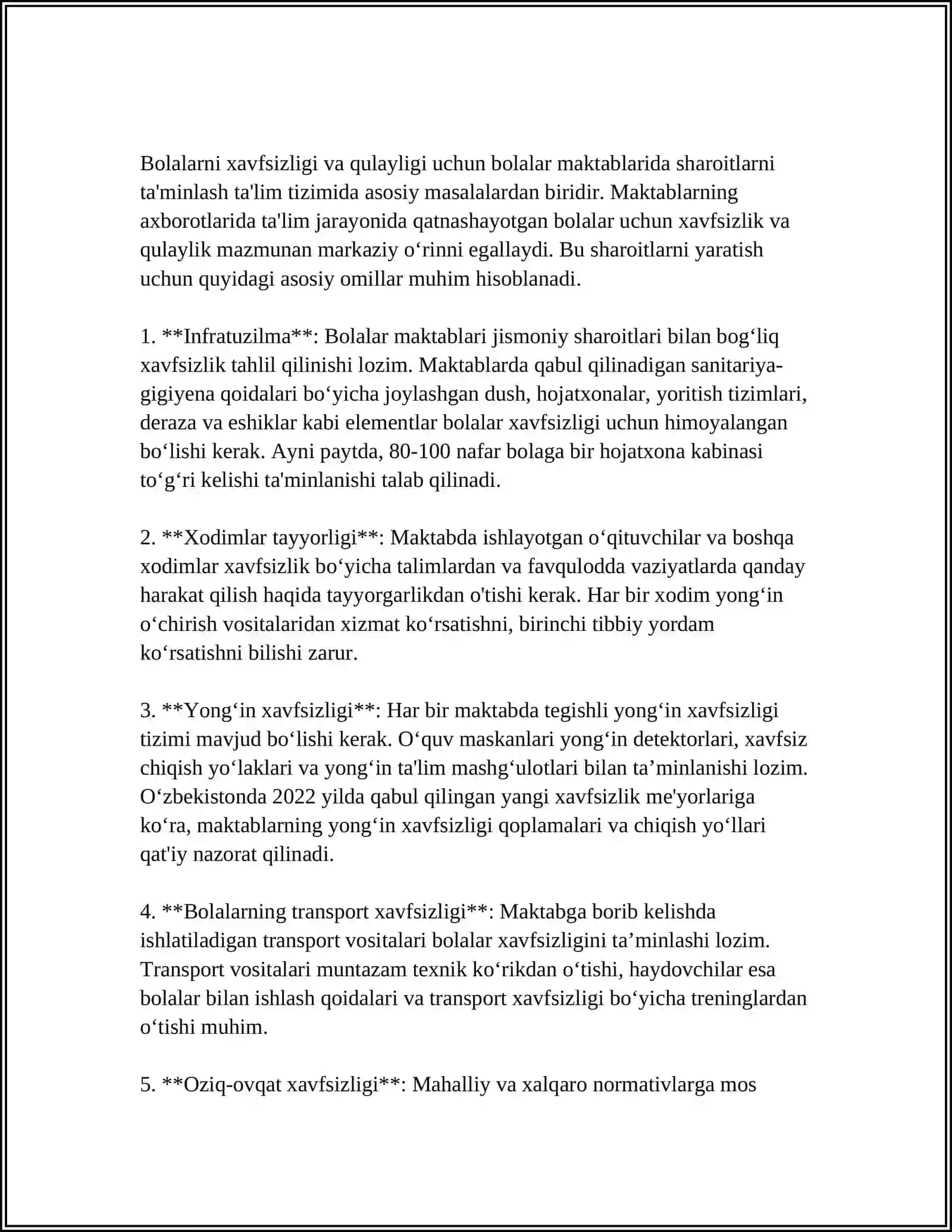 MAKTAB YOSHDAGI BOLALARNI HIMOYA QILISHDA HAMSHIRALIK PARVARISHI 3