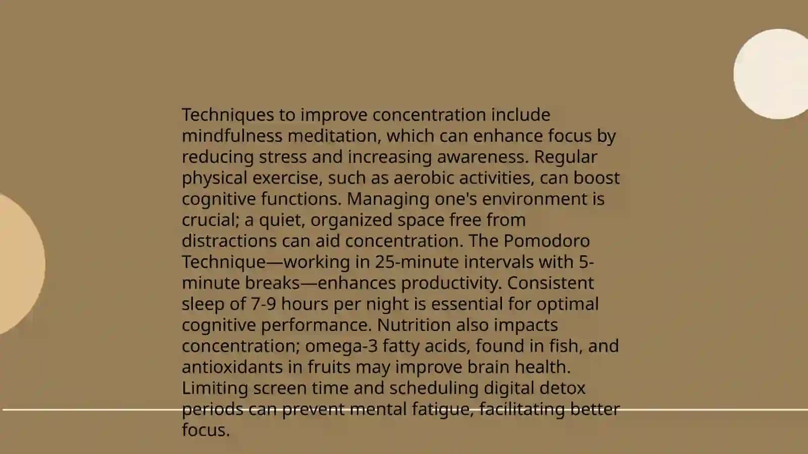 Concentration 3