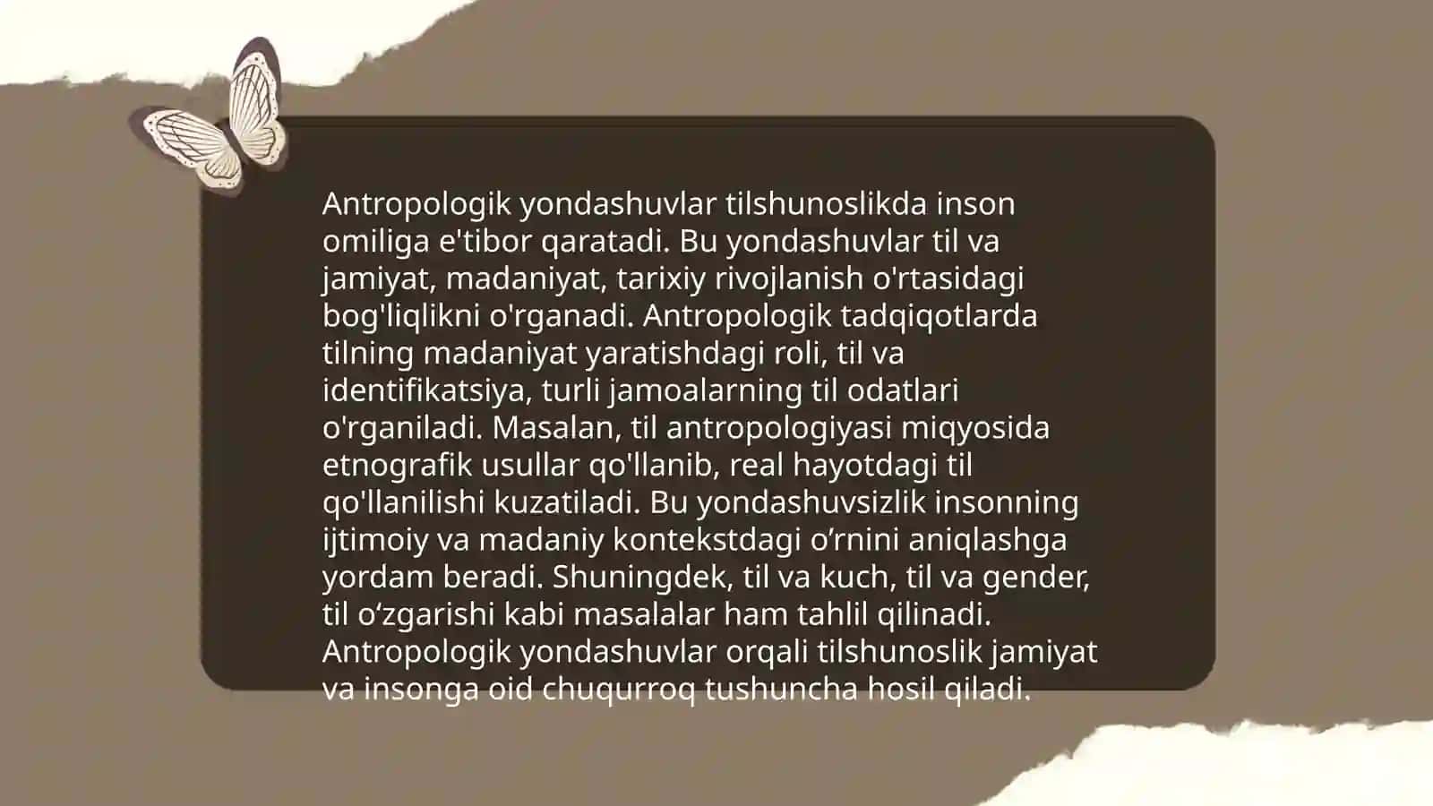Tilshunoslikning zamonaviy yónalishlari 3