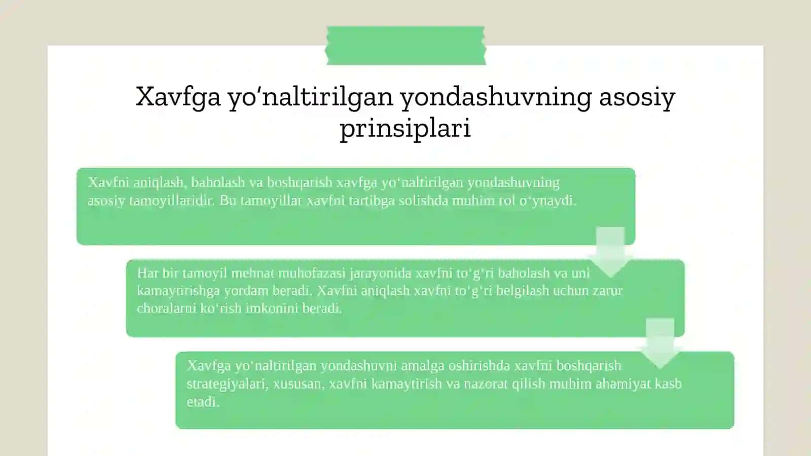 Xavfga yo‘naltirilgan yondashuv metodologiyasi 3