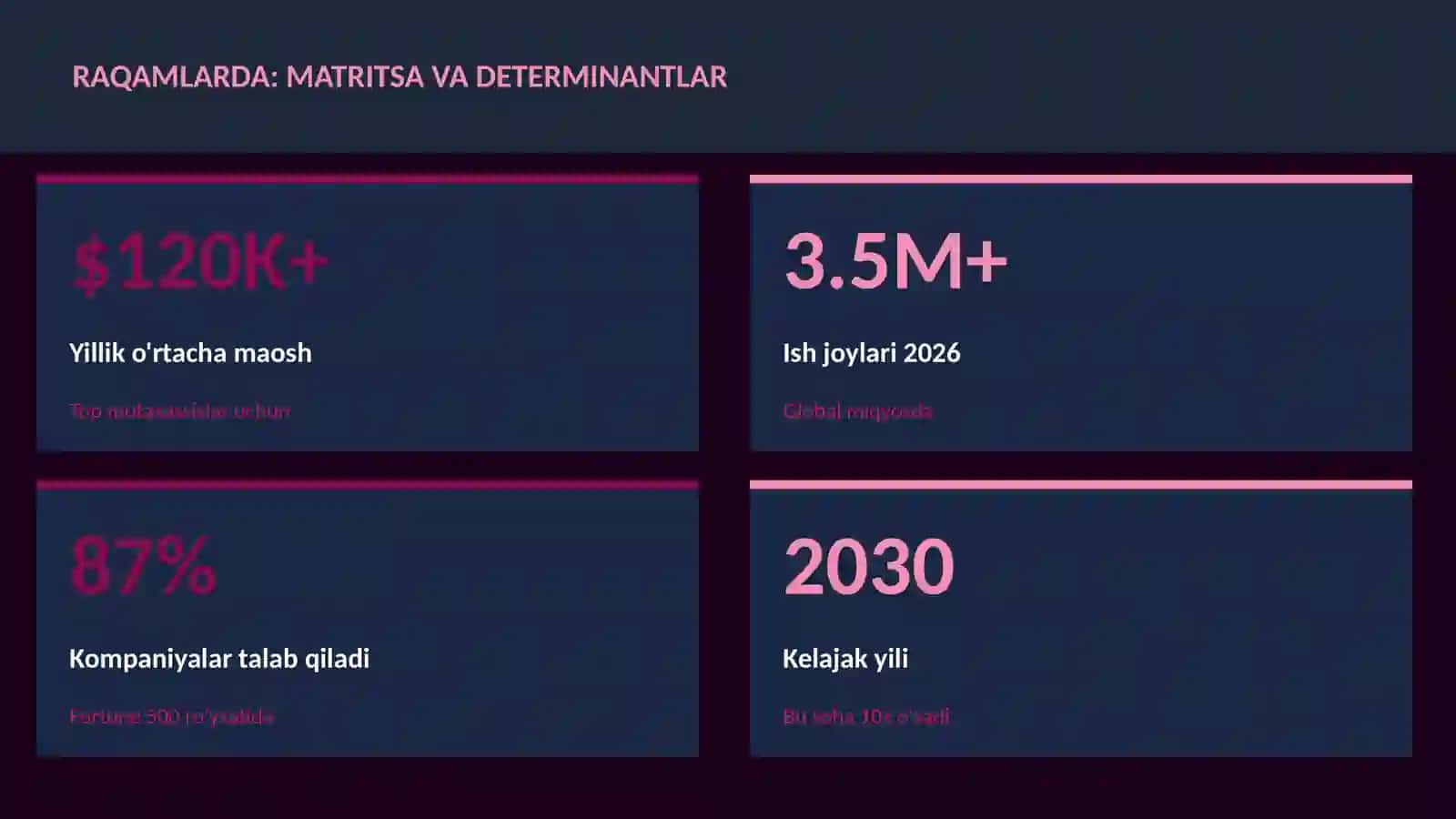 MATRITSA VA DETERMINANTLAR 3