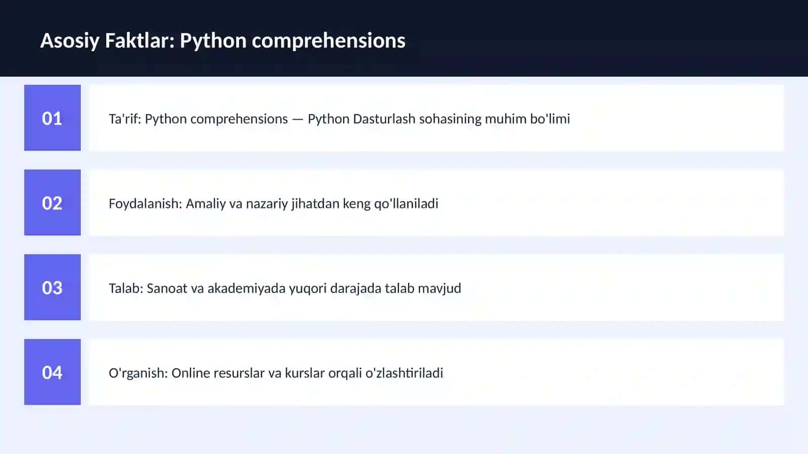 DASTURLASH | PYTHON DASTURLASH 3