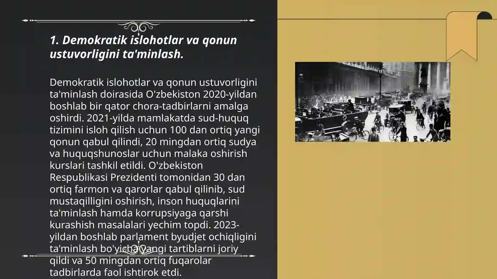 Yangi O'zbekiston xalqchil va insonparvar davlat qurishning ijtimoiy- siyosiy ahamiyati 3