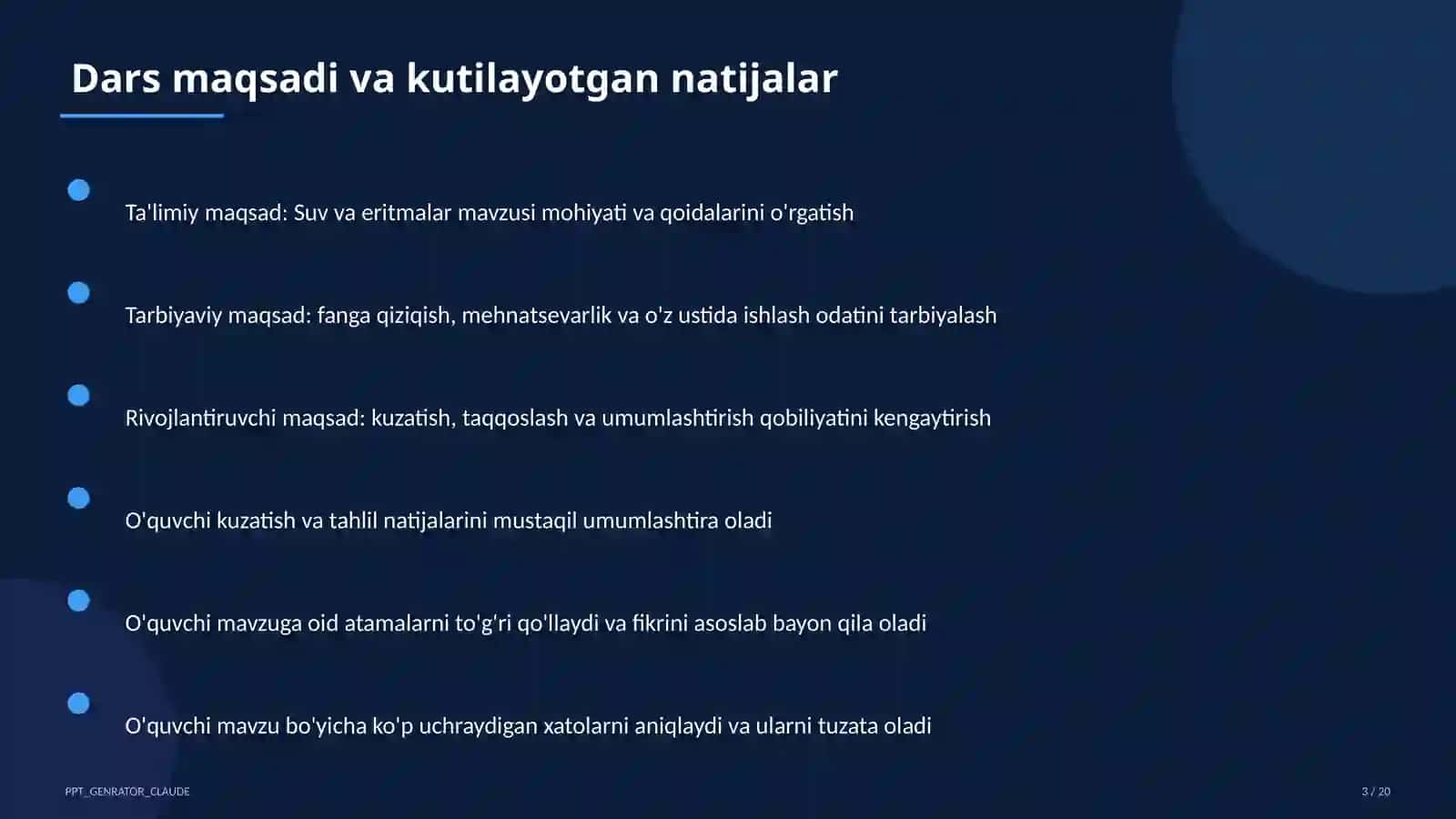 Suv va eritmalar (7-sinf) 3