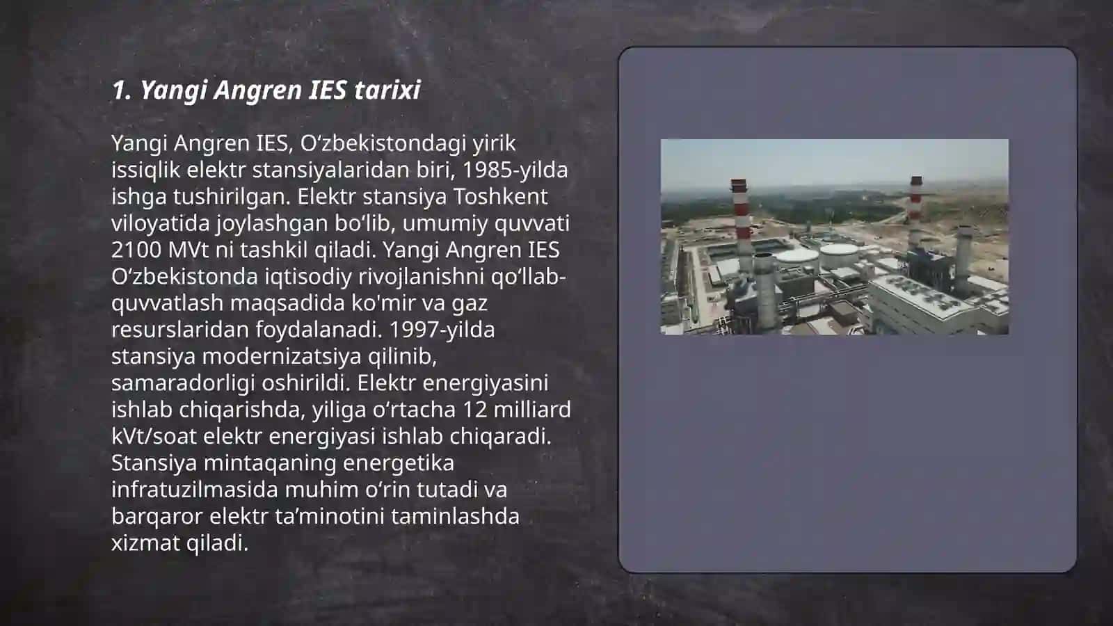 Yangi angren issiqlik elektr stansiyasi 3