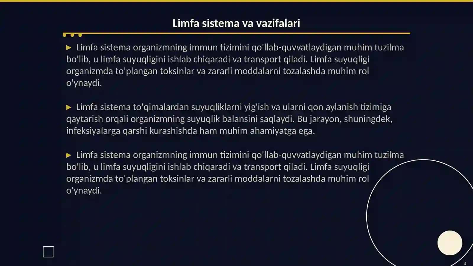 Limfa vena 3