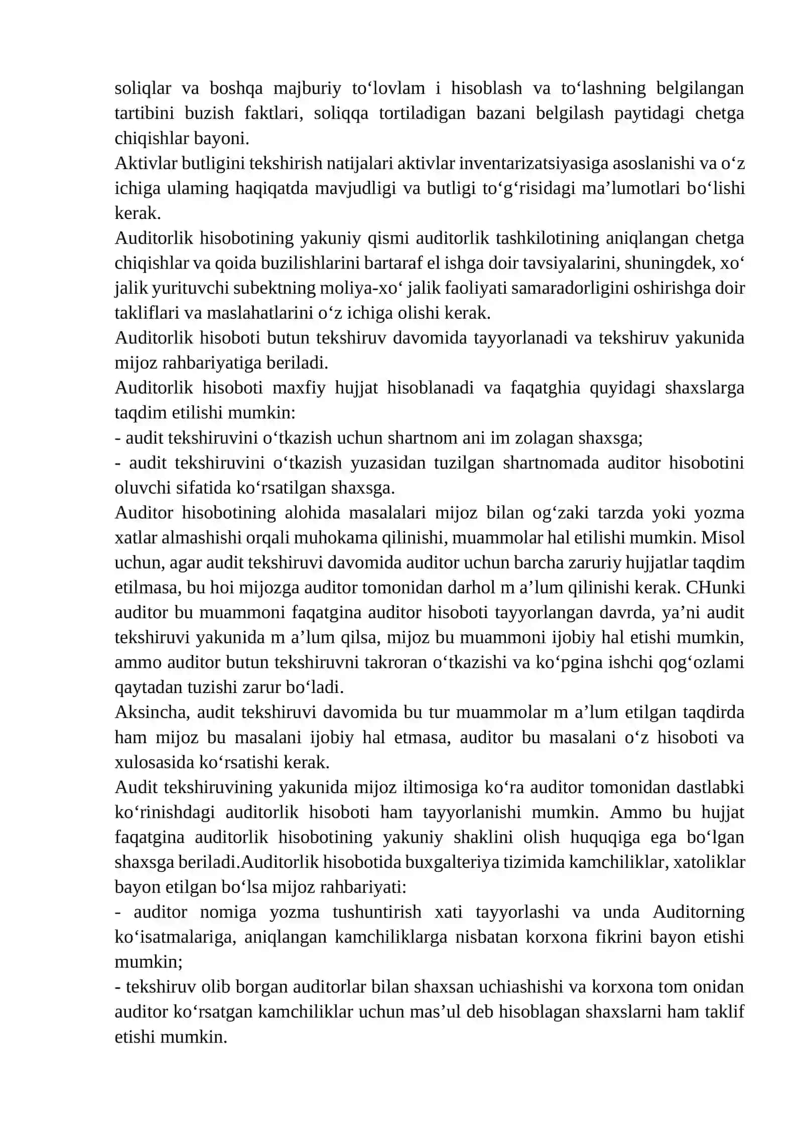 Firibgarlik tushunchasi. Moliyaviy hisobotdagi firibgarliklar 3