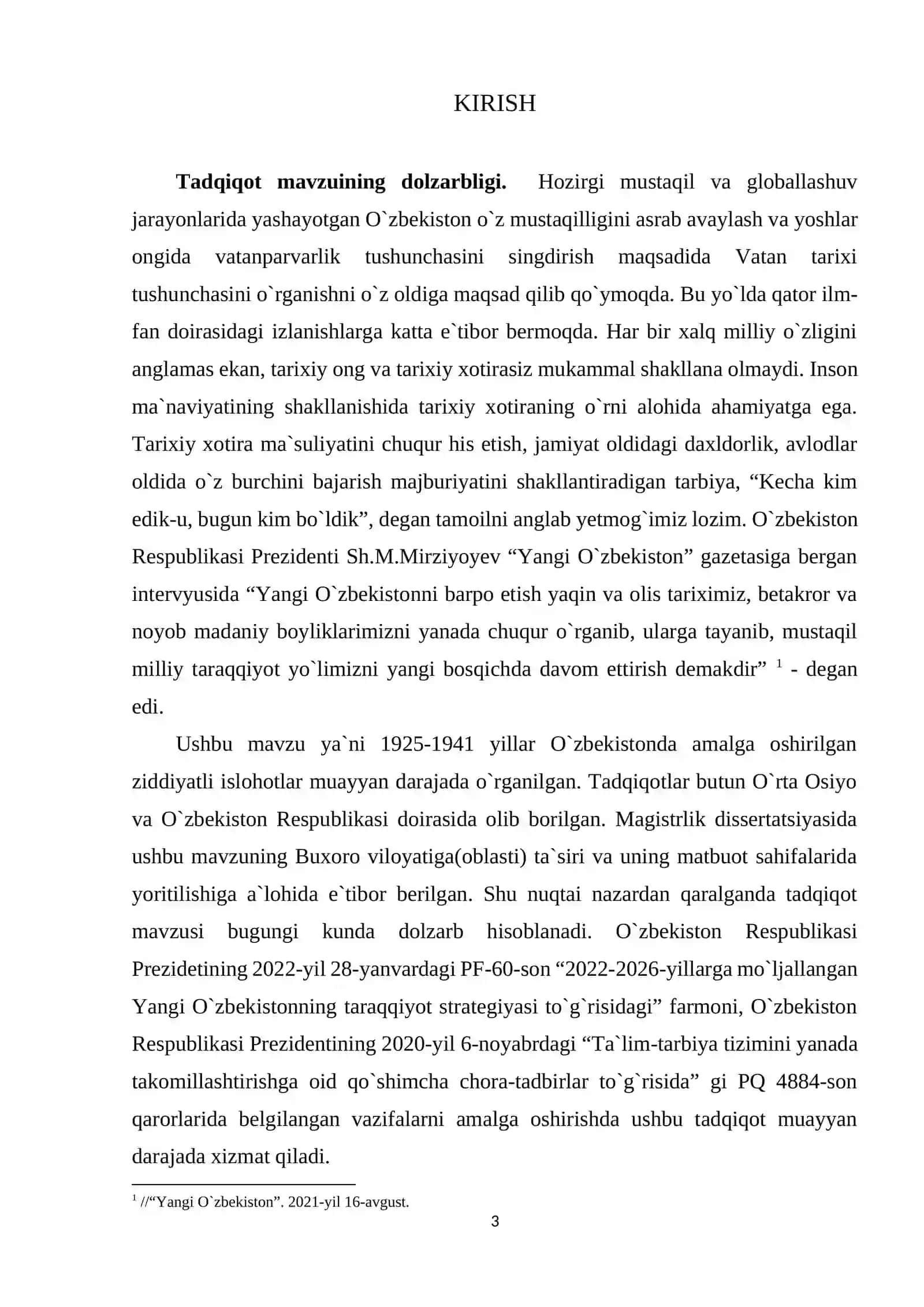 1925-1941 YILLAR O’ZBEKISTONDA AMALGA OSHIRILGAN ZIDDIYATLI ISLOHOTLAR VA UNING OQIBATLARI (BUXORO VILOYATI MISOLIDA) 3