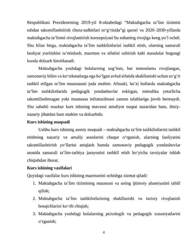 MAKTABGACHA TA LIM TASHKILOTLARIDA TARBIYACHILARNING PEDAGOGIK FAOLIYATLARINI KUZATISH MEZONLARI 3