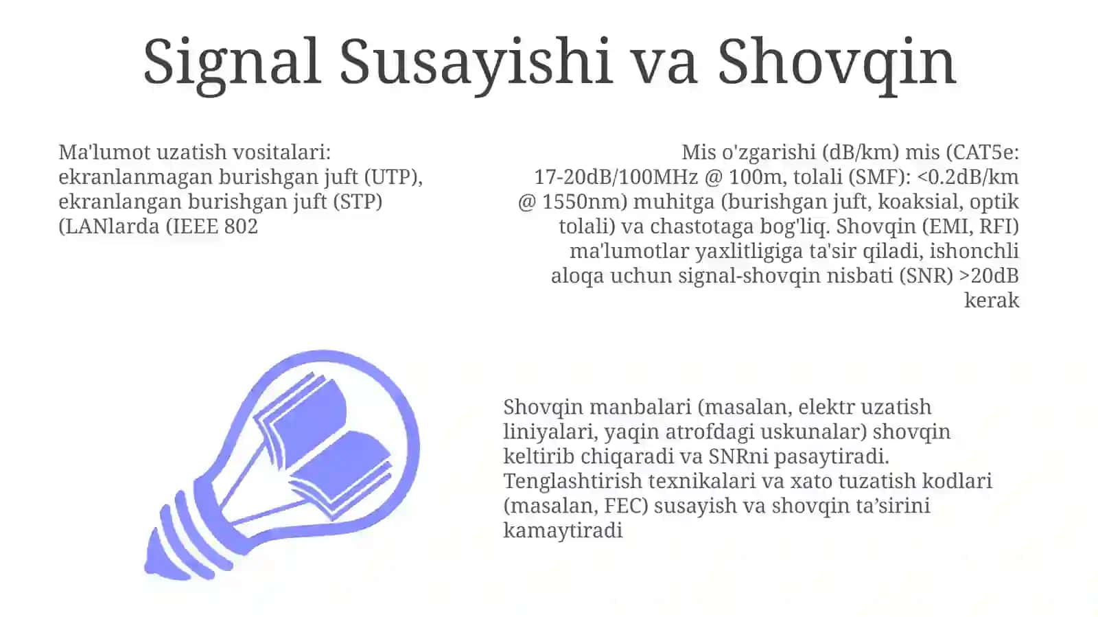 Axborot o'tkazish muhitlari 3