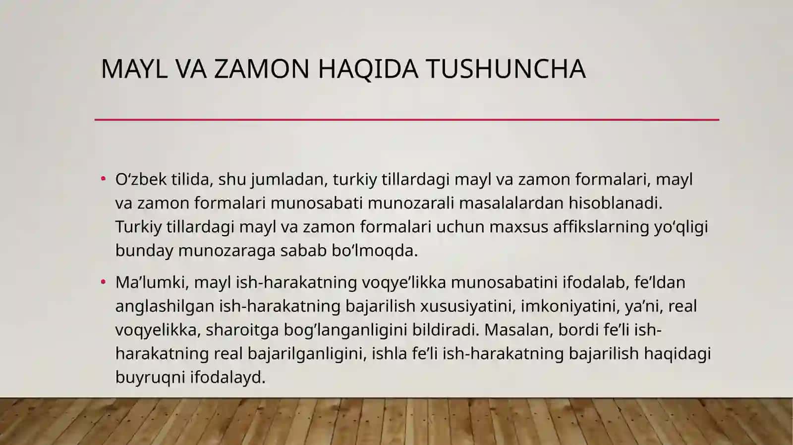 Oʻzbektili va adabiyoti KafedrasiFan:oʻzbektili tarixibajardi:EshmamatovShahzodtekshirdi:MahmadiyevShavkatjonsuyunqulovich 3