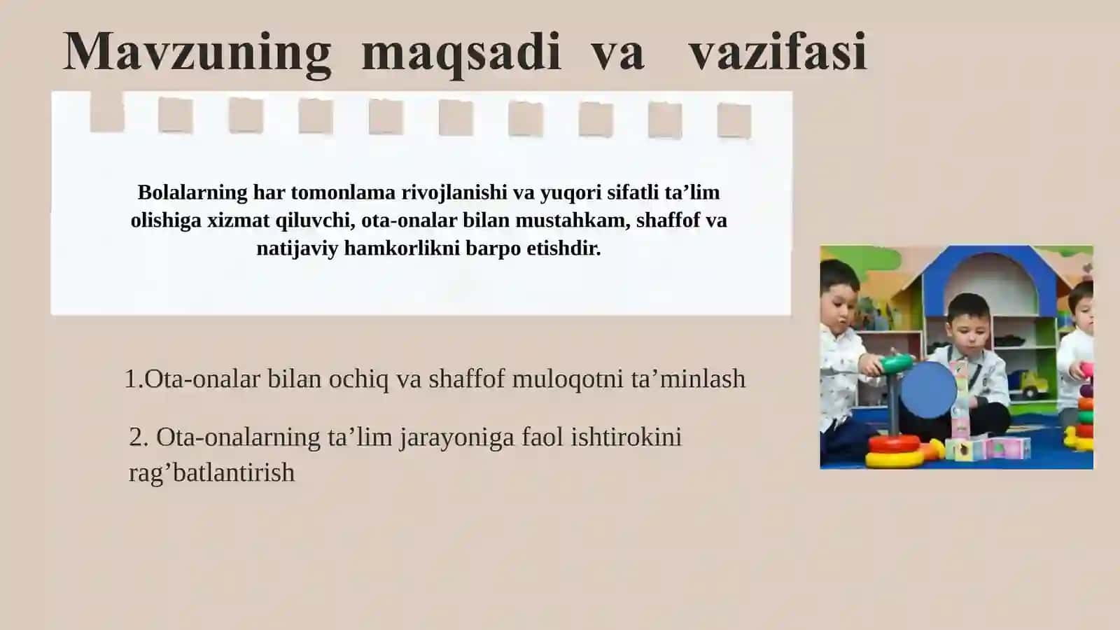MAKTABGACHATAʼLIMTASHKILOTLARI DIREKTOR VA MUTAXASSISLARINI QAYTA TAYYORLASH VA ULARNING MALAKASINI OSHIRISH INSTITUTI 3