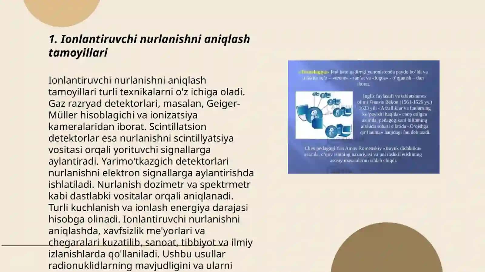 Ionlanturuvchi nurlardan to‘siqlar yordamida ximoyalanish tamoyillari,mezoni to‘siqlar materiallari 3