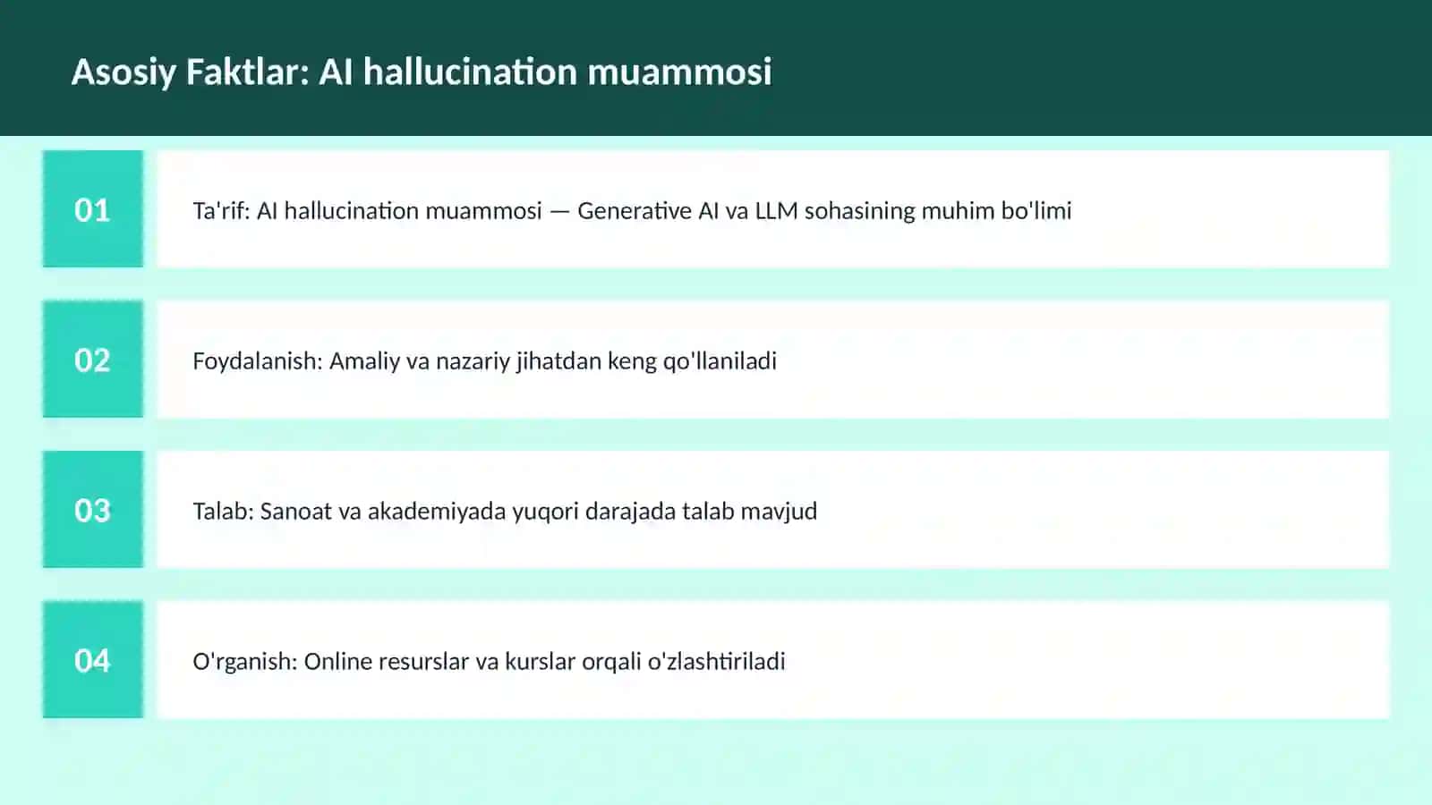 AI | GENERATIVE AI VA LLM 3
