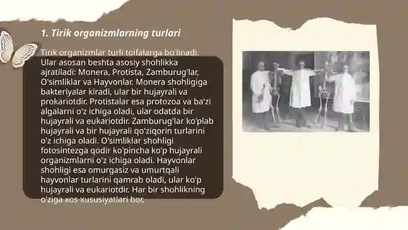Tirik organizmlarning hayotiy formalari 3