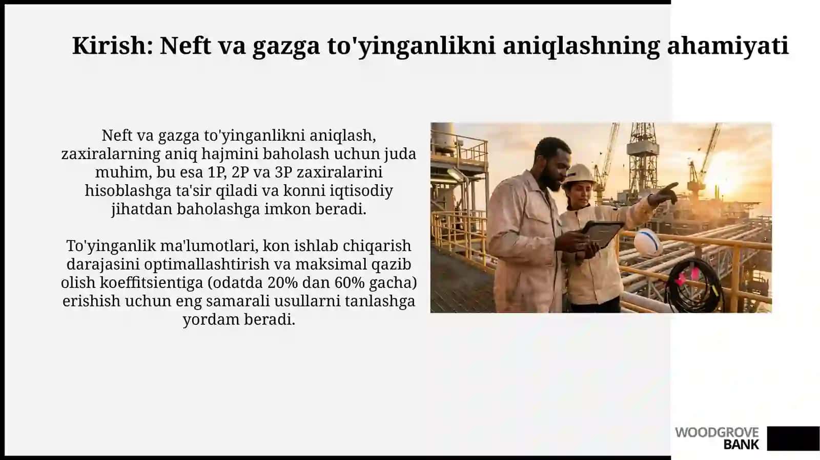 Neft va gazga to'yinganlikni aniqlash metodlari 3