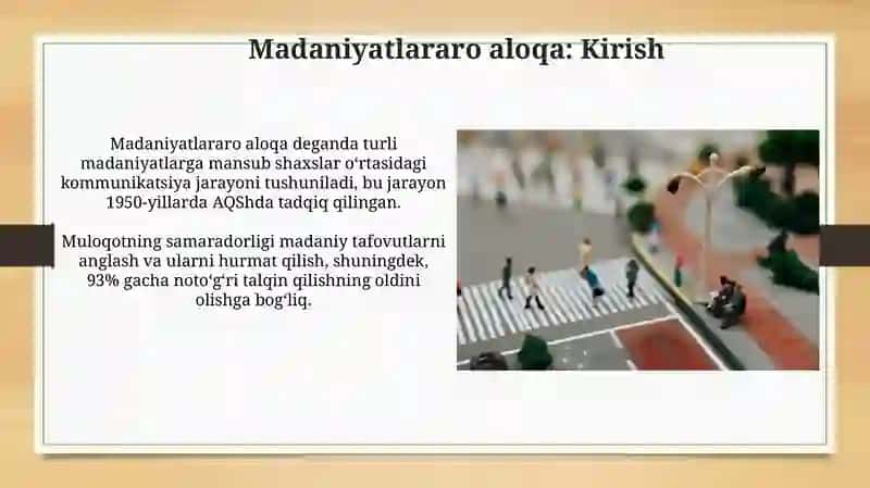 Mamlakatlararo madaniyat 3