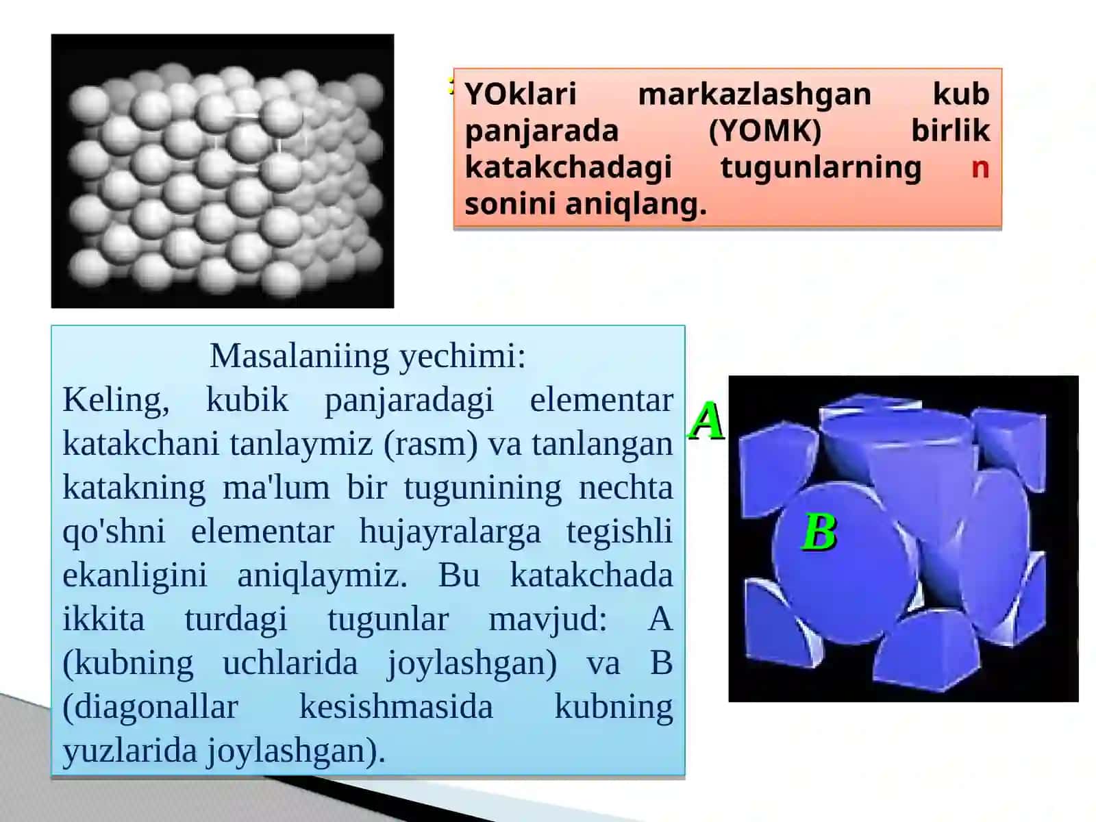 Kub tizimi 3