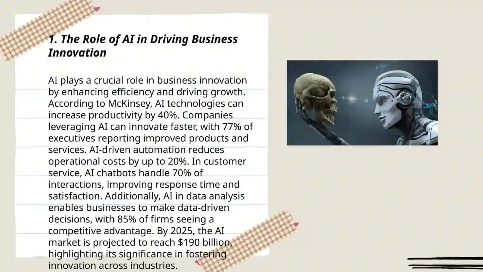 Plan The Role of AI in Driving Business Innovation 3