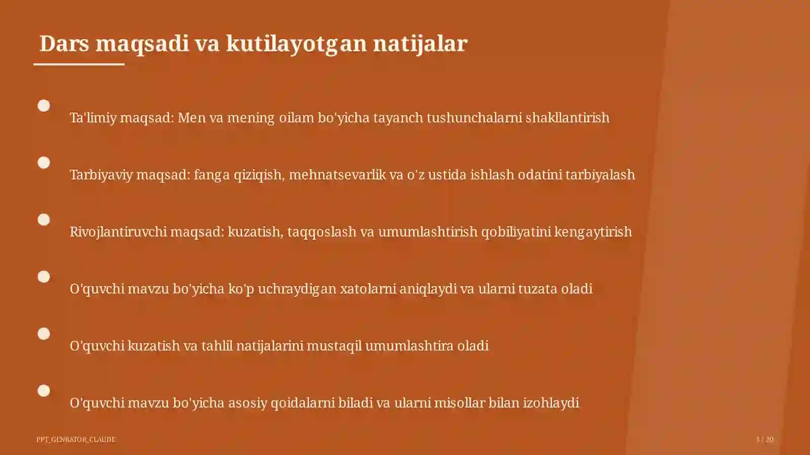Men va mening oilam (1-sinf) 3