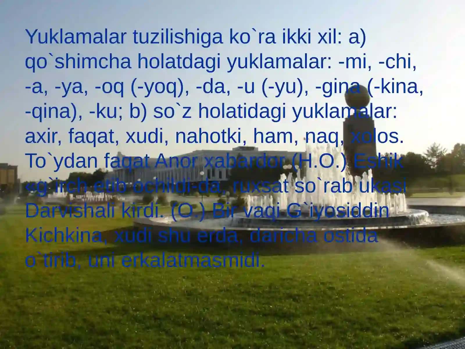 4-sinf Ona tili va o'qish savodxonligi dars ishlanma. Har bir kunim yangilik. Gapning maqsadiga ko'ra turlari 3