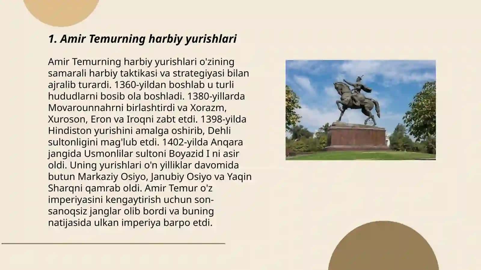 Amir Temur va Temuriylar davlati tarixiy geografiyasi 3