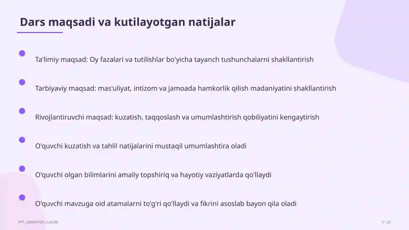 Oy fazalari va tutilishlar (9-sinf) 3