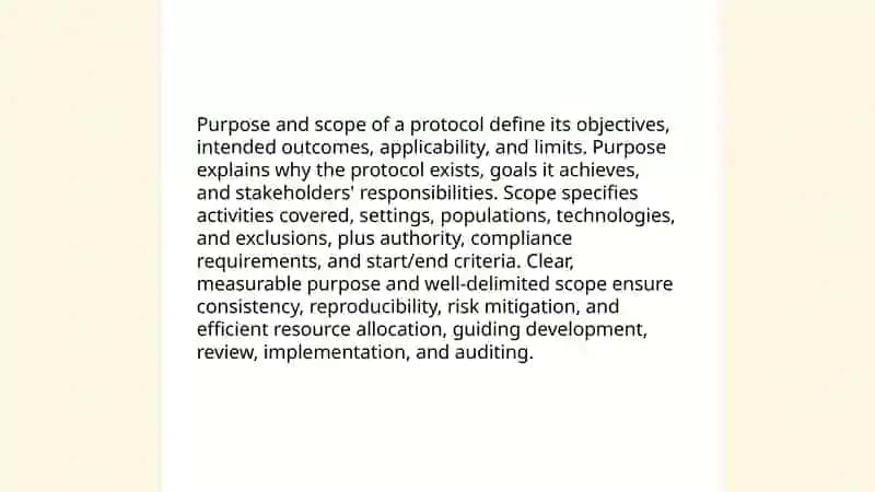 Writing protocols 3