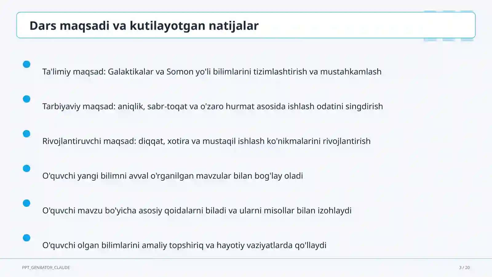 Galaktikalar va Somon yo'li (11-sinf) 3