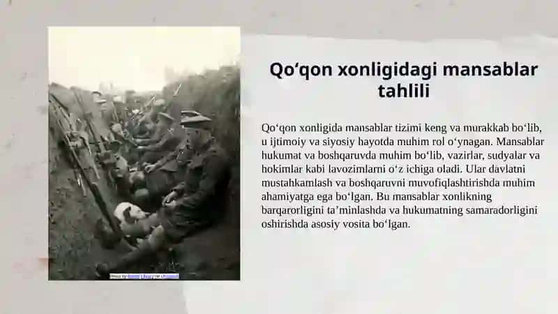 Qoʻqon xonligidagi mansablar 3