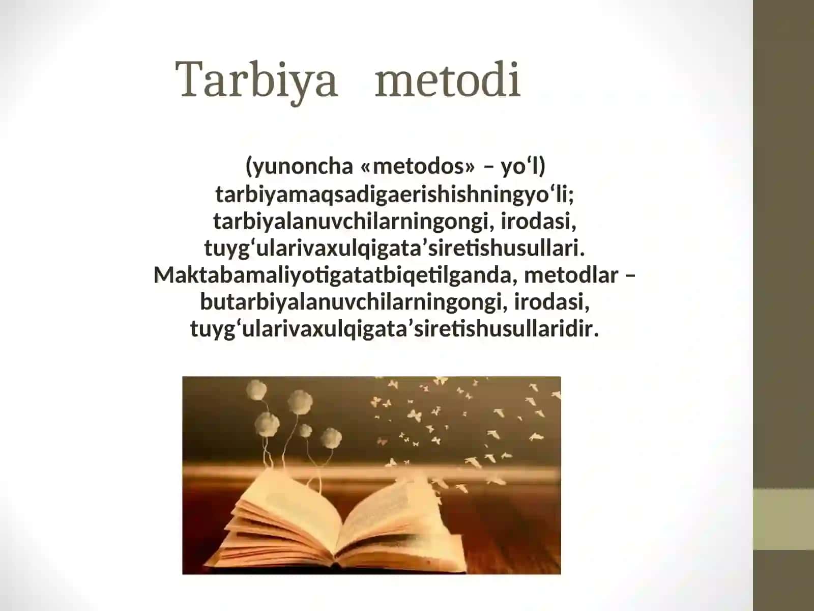 "MILLIY TARBIYA VOSITALARI" 3