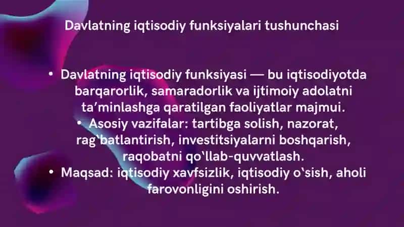 Davlatning iqtisodiy funksiyalari to‘g‘risidagi nazariyalar 3