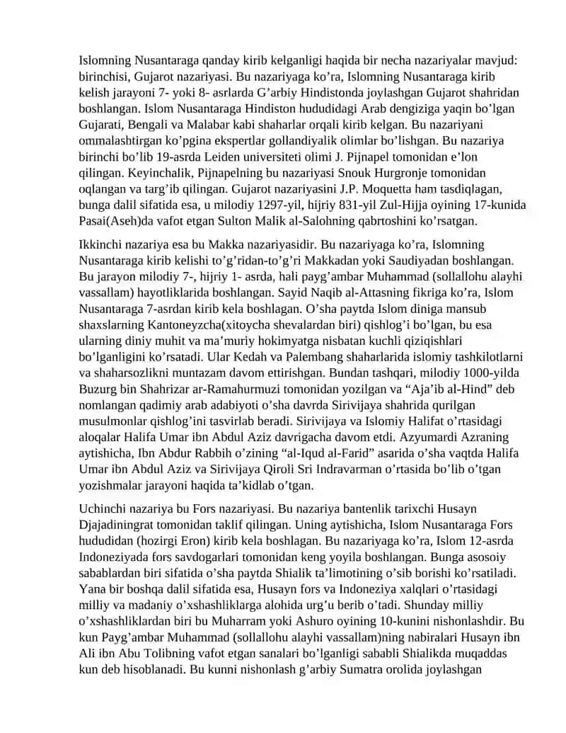 To'qqiz Valiy. Nusantara Islom sivilizatsiya rivojlanishida Valiy songo (To’qqiz Valiy)ning roli. Abdurahmon Kasdi 3