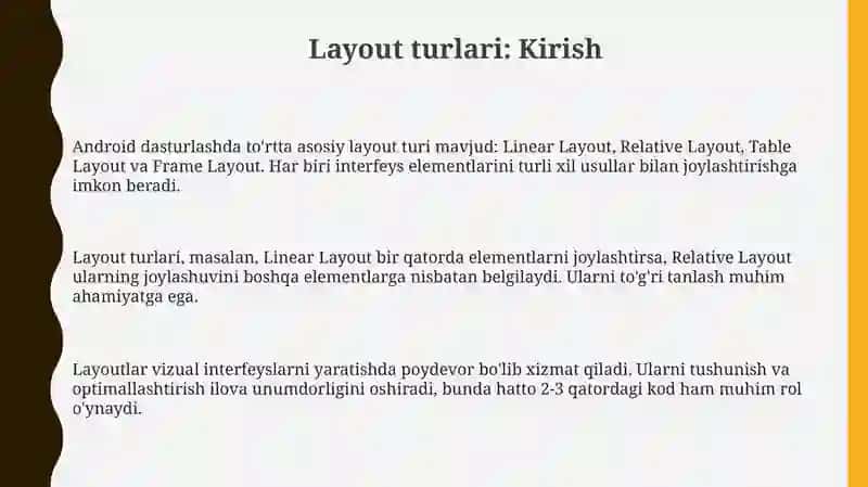 Layout turlari 3
