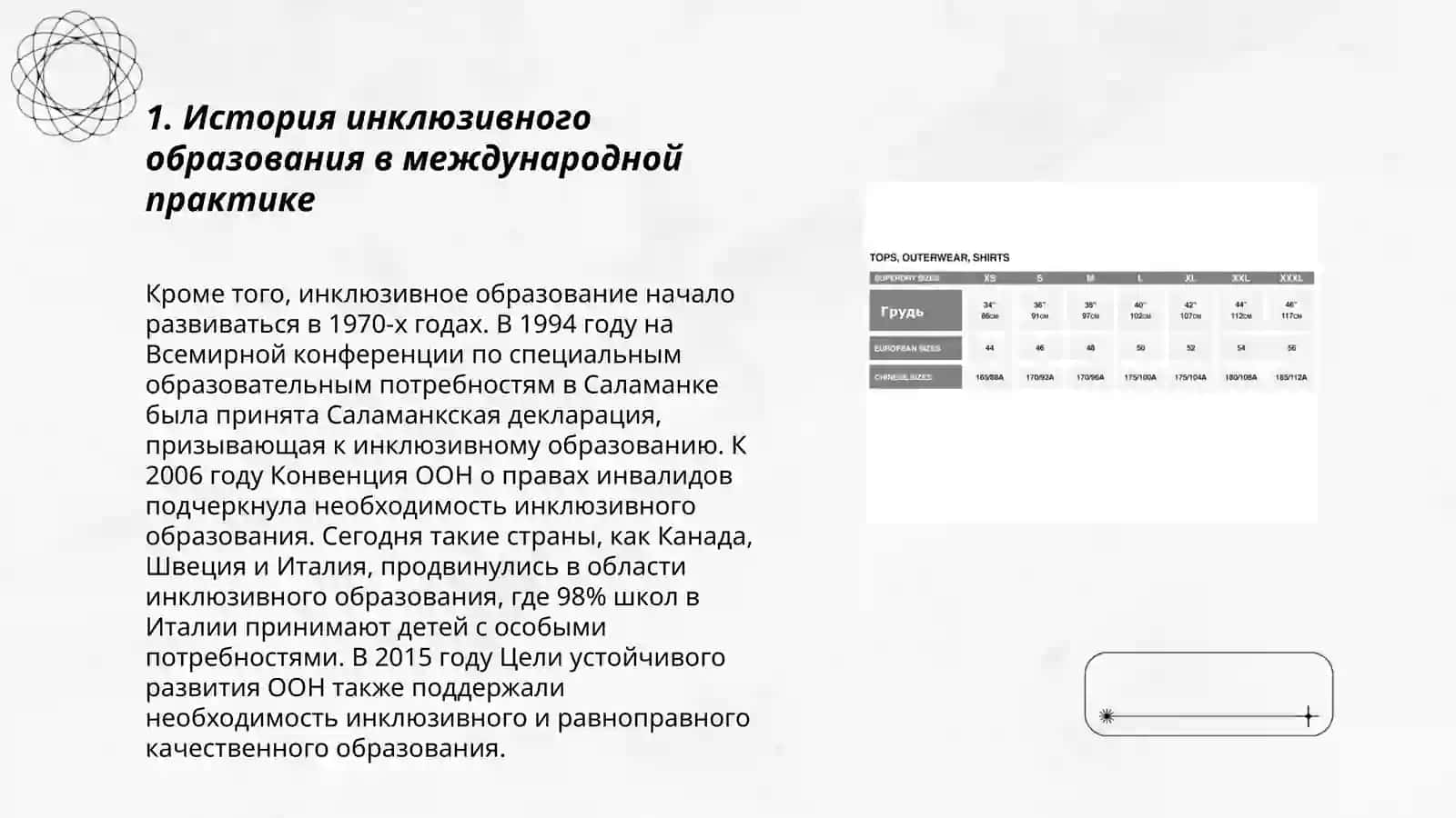 Международные опыт инклюзивного образования 3