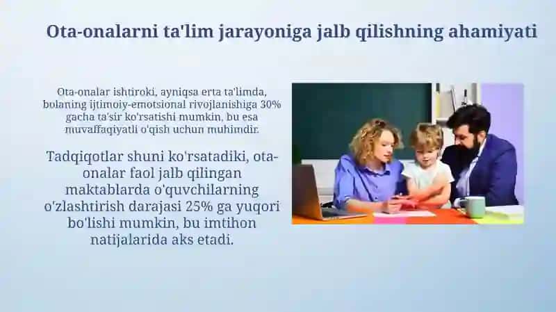 Ota-onalarni ta’lim jarayoniga jalb qilishning ahamiyati 3
