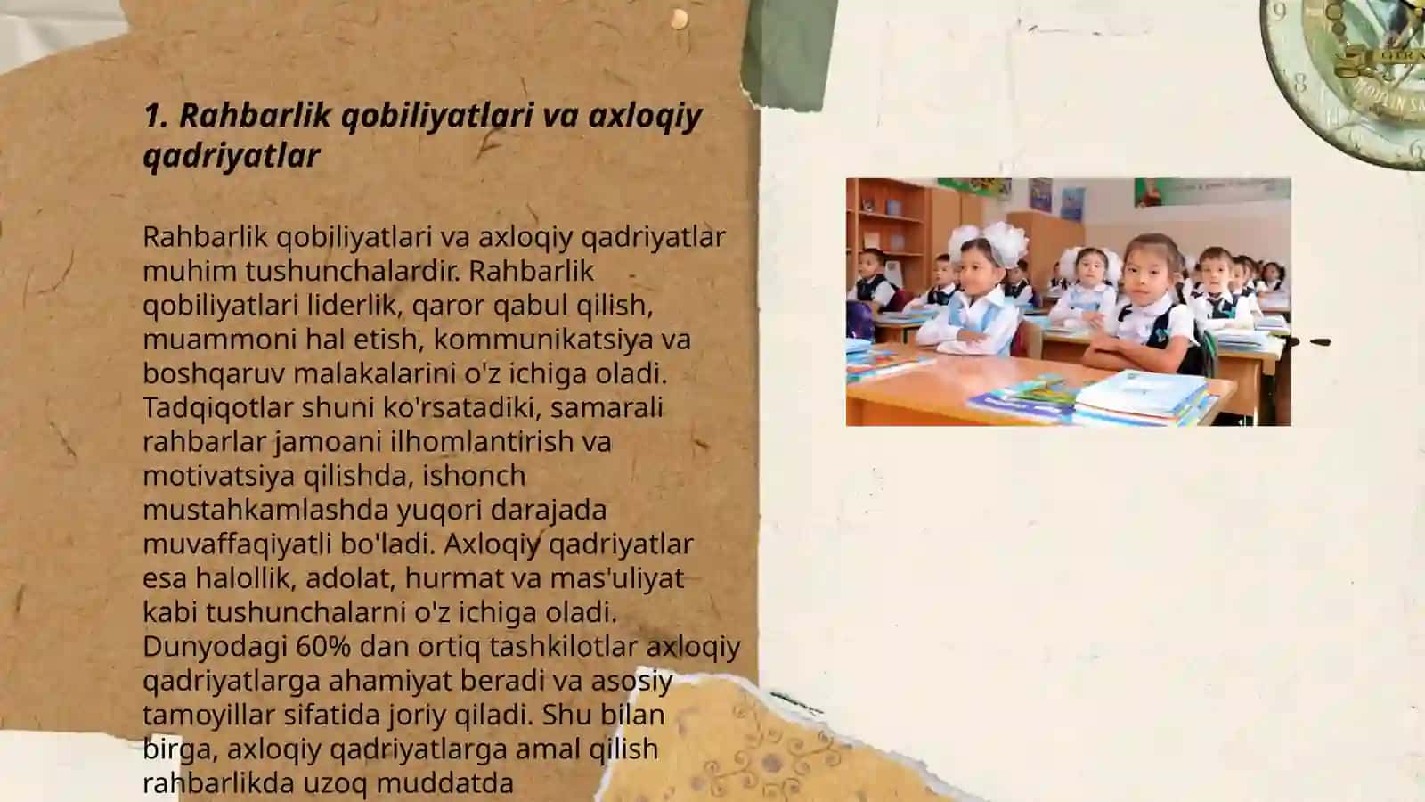 Tashkiliy madaniyati etikasi.Rahbar axloqiy madaniyating tarkibiy qismlari 3