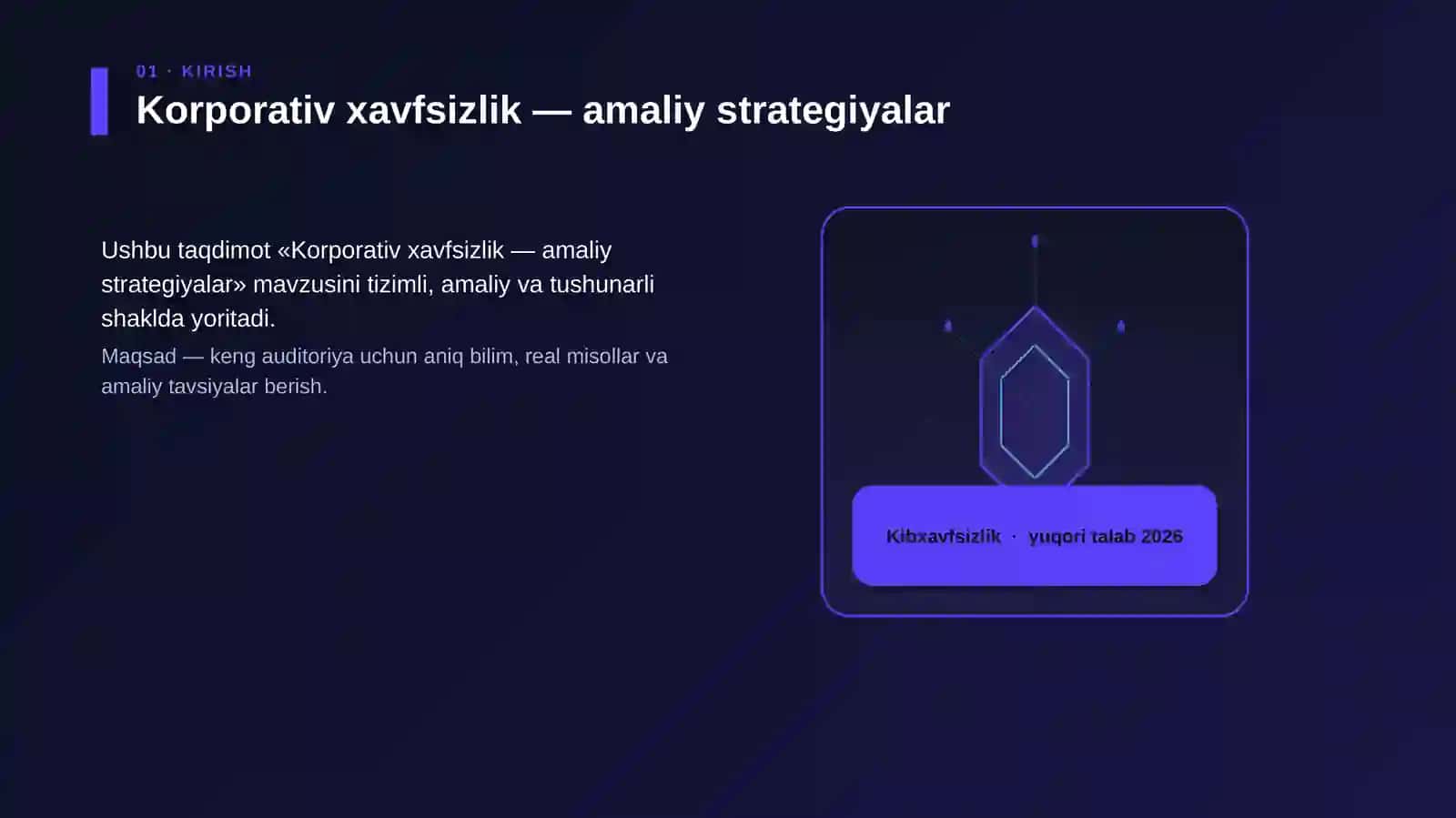 Korporativ xavfsizlik — amaliy strategiyalar 3