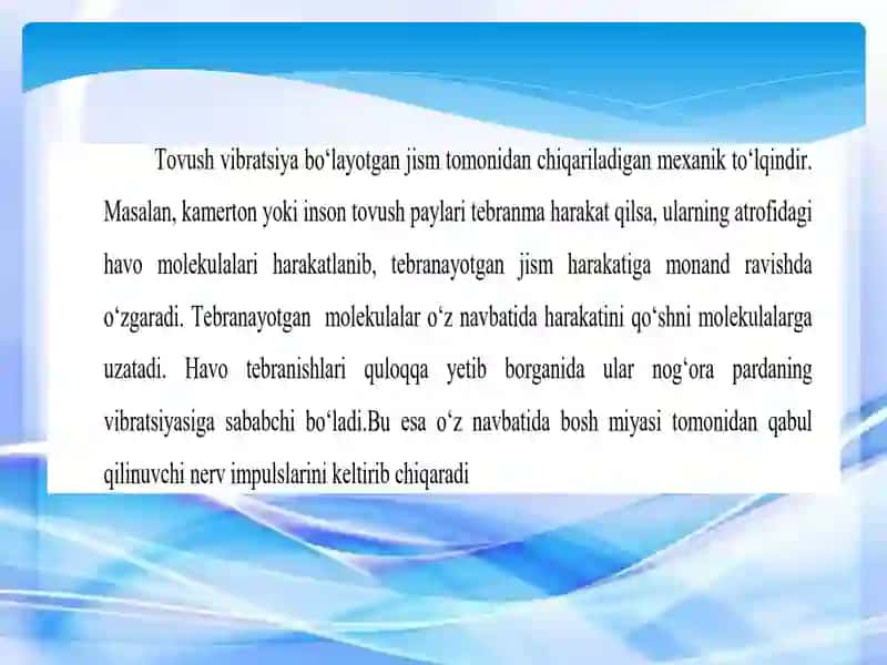 Bioakustika 3