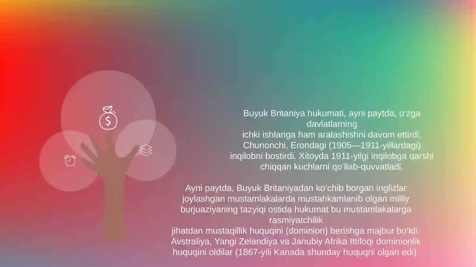 Angliyaning jahon bozoridagi mavqeining pasayishi. Bolfur va Solsberi kabinetlarining reaktsion ichki siyosati 3