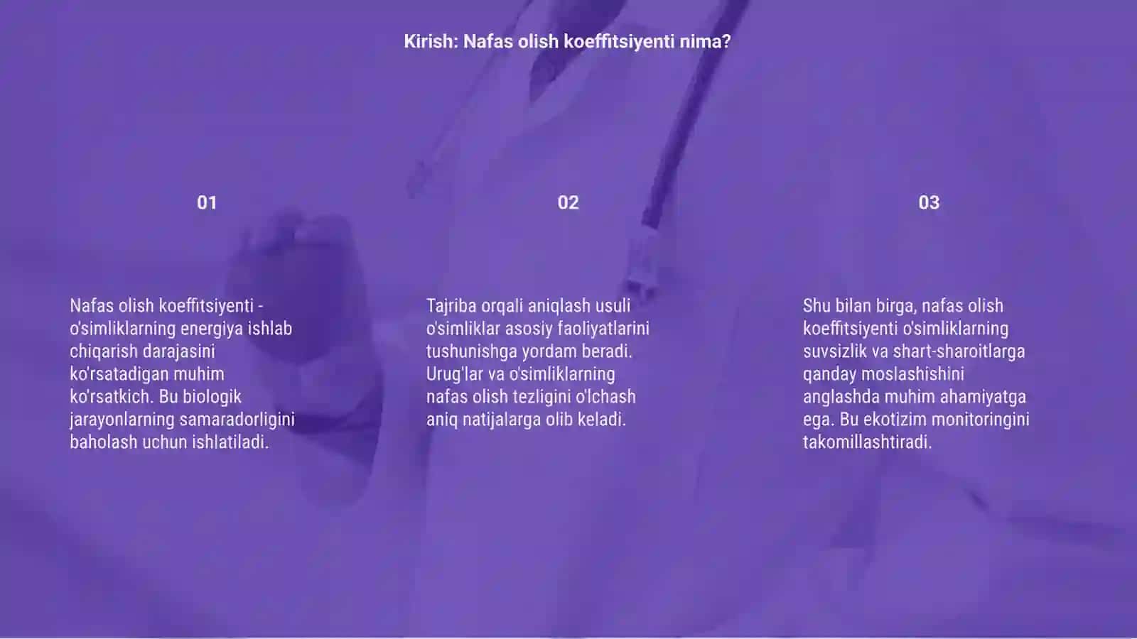 Nafas olish koeffitsiyenti 3