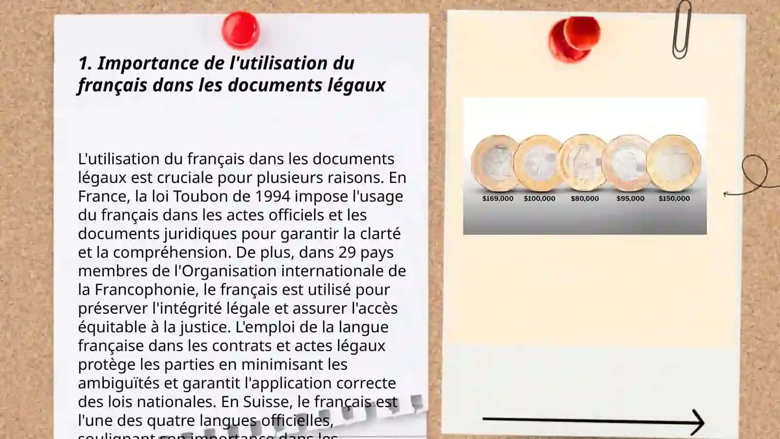 Lʼemploi du Française dans les actes officiels 3