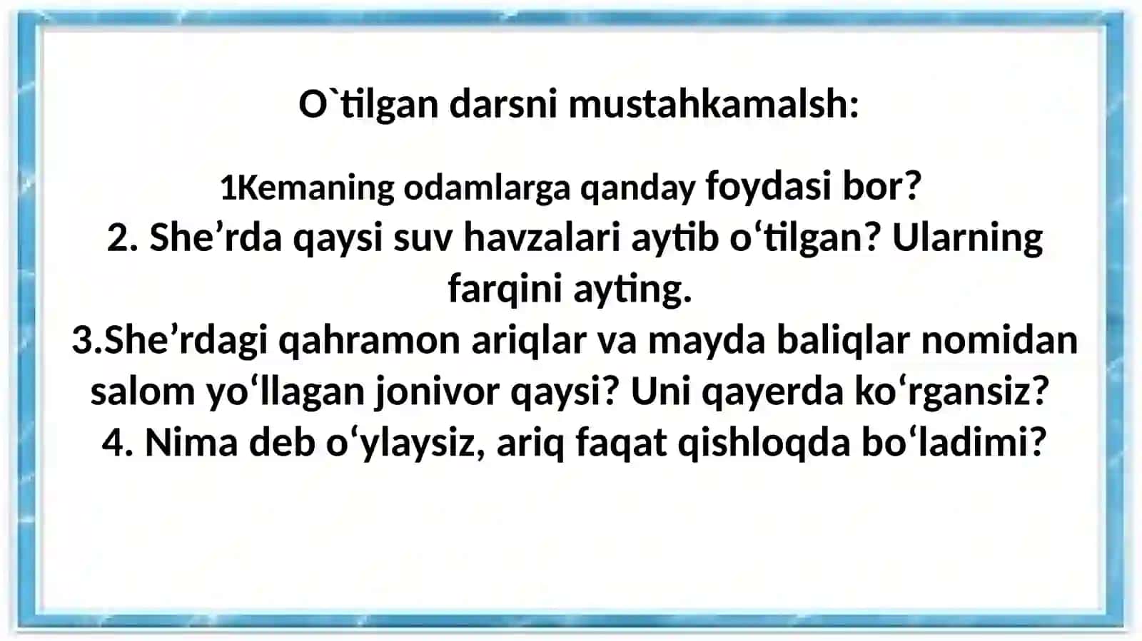 O`keanda yashovchi hayvonlar 3