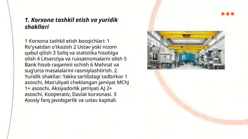 Korxonalar 3