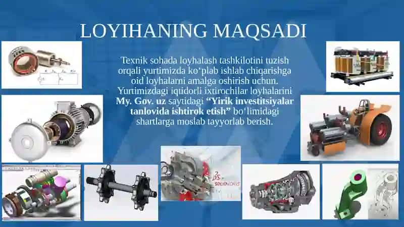 SANOATDA  3D JIHOZLARI VA QURILMALARINI LOYIHALASH. 3