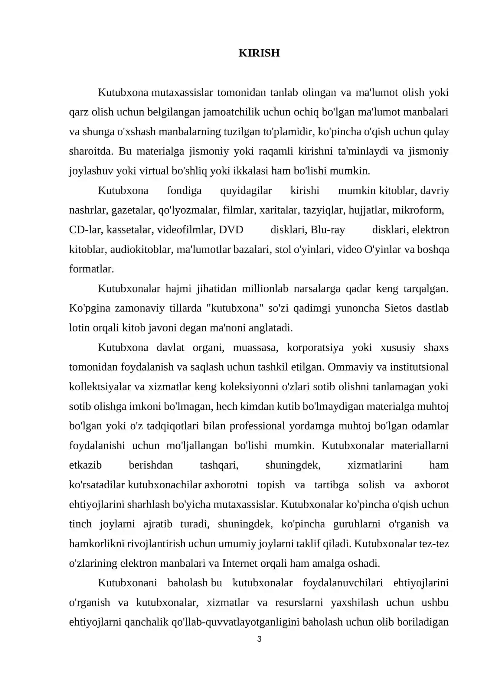 Axborot tizimlarini loyihalashtirish 3