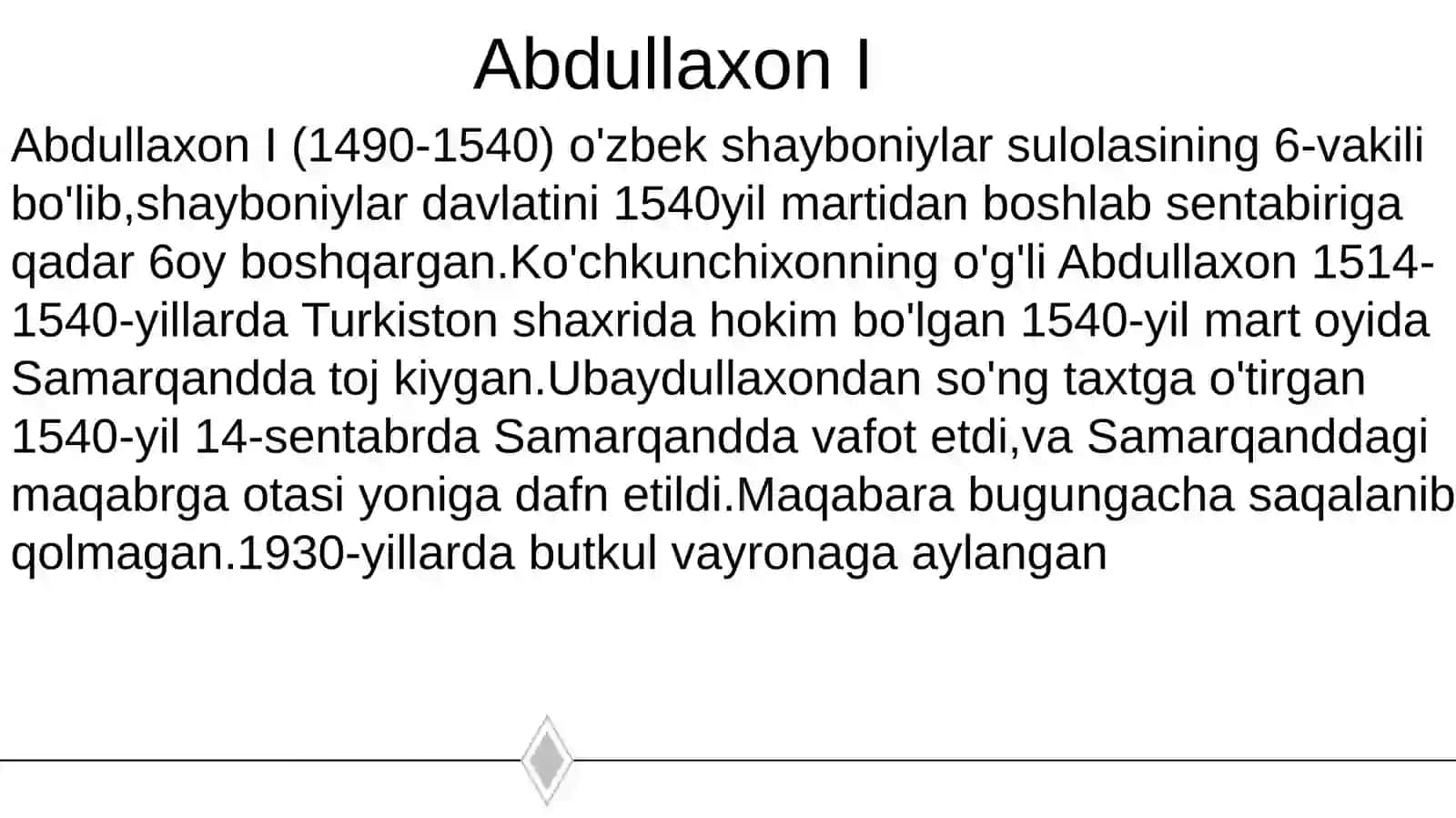 Shayboniy ylar davri manbalari 3